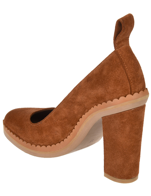 женские коричневые Туфли See By Chloe CHL31231MAR-brown - фото-2