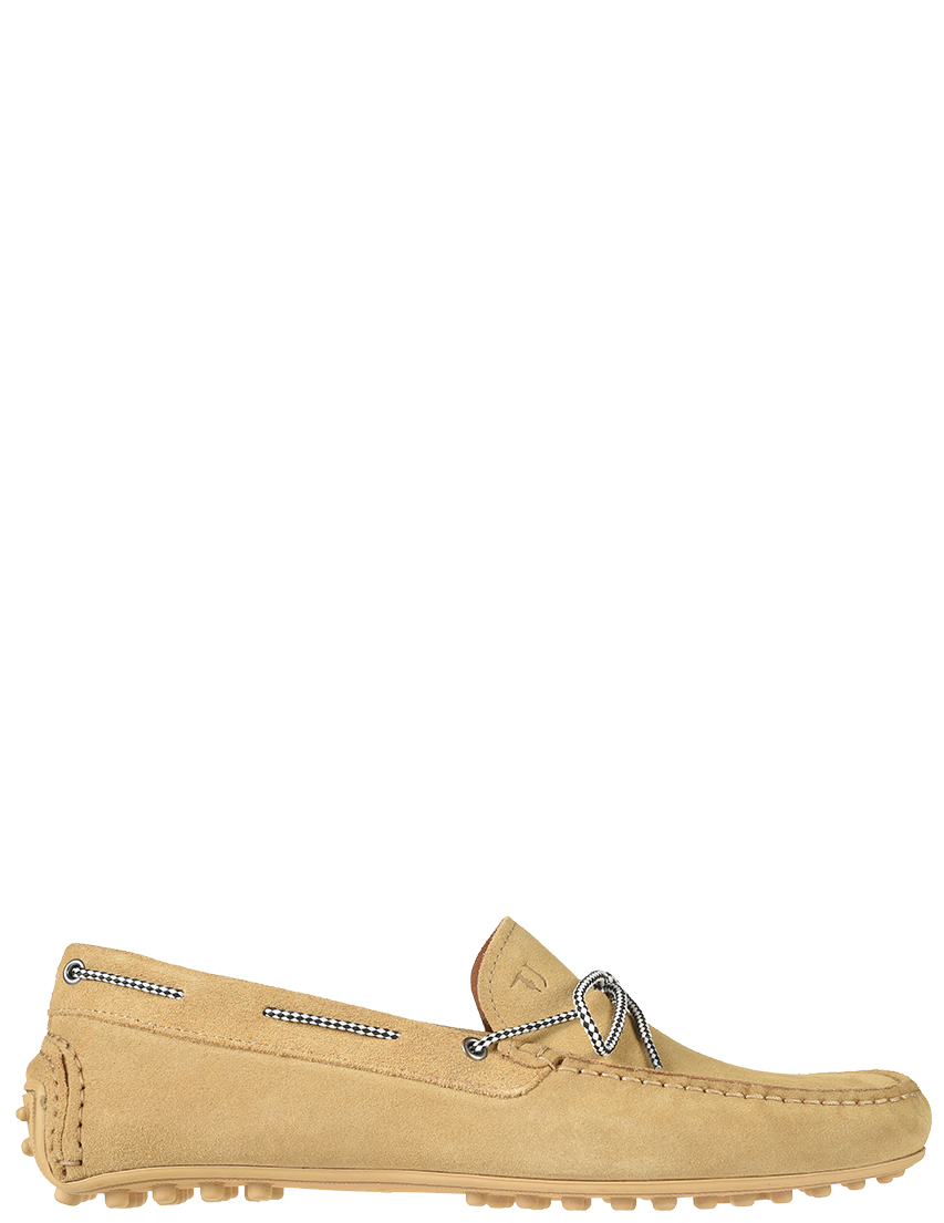 мужские бежевые Мокасины Trussardi 77A001699Y099999-W110 - фото-2