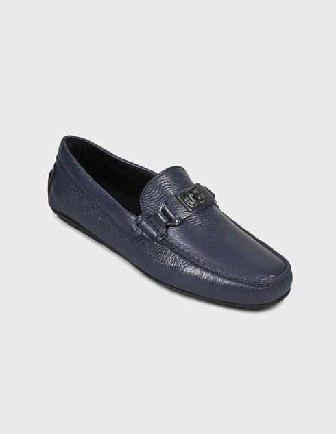 синие Мокасины Baldinini U2D202ADRI1515-blue