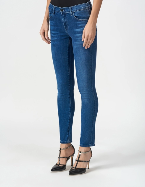 J Brand JB000376-F-811T152-Mid-Rise-Skinny-blue фото-2