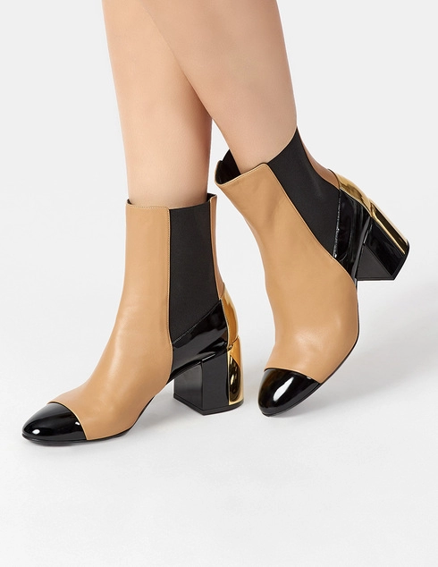 коричневые Полусапоги Casadei 948_brown