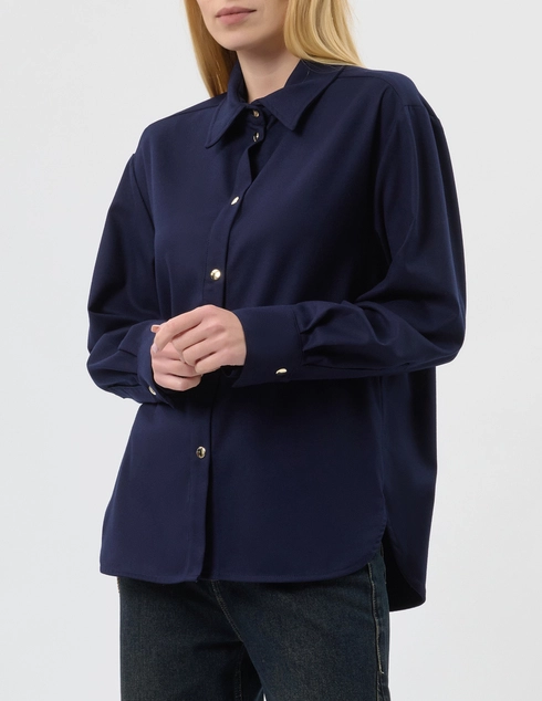 Kaos CO022-flanel-blunotte_blue фото-3