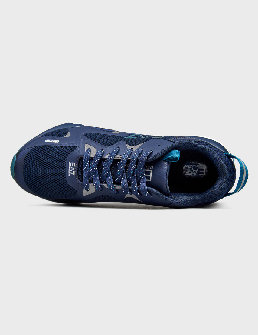синие мужские Кроссовки Ea7 Emporio Armani 156-981_blue 7705 грн