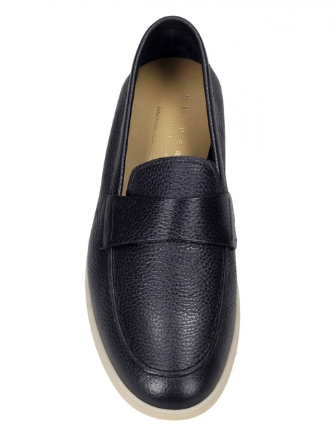 мужские синие Лоферы Henderson Baracco CHIAIA.C.1 - фото-2