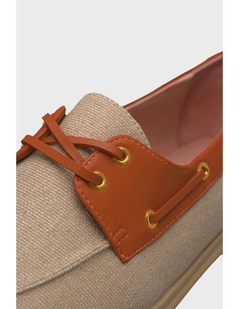 женские бежевые Мокасины Coccinelle COCCINELLE_1645 - фото-2