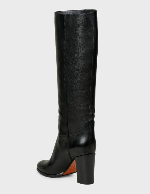 женские черные Сапоги Santoni Sant-AW19-20-WSOG57593HI1CGHYN01-black - фото-2