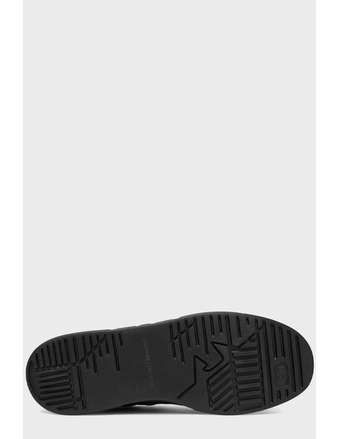 мужские черные кожаные Кеды Emporio Armani AGR-EMPORIO_ARMANI_11117 - фото-5