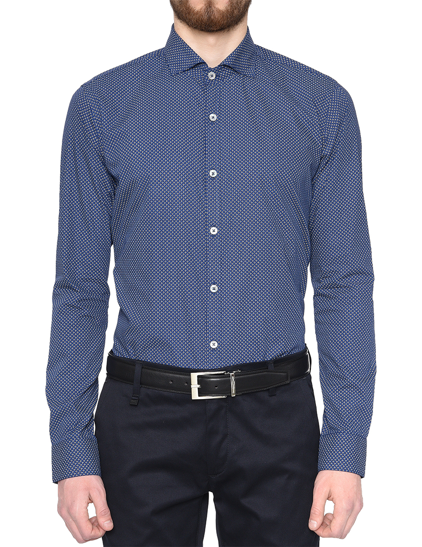Мужская рубашка BARBATI CA-COLIN-552-0041_blue