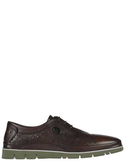 мужские коричневые кожаные Туфли Gianfranco Butteri 72505_brown - фото-5