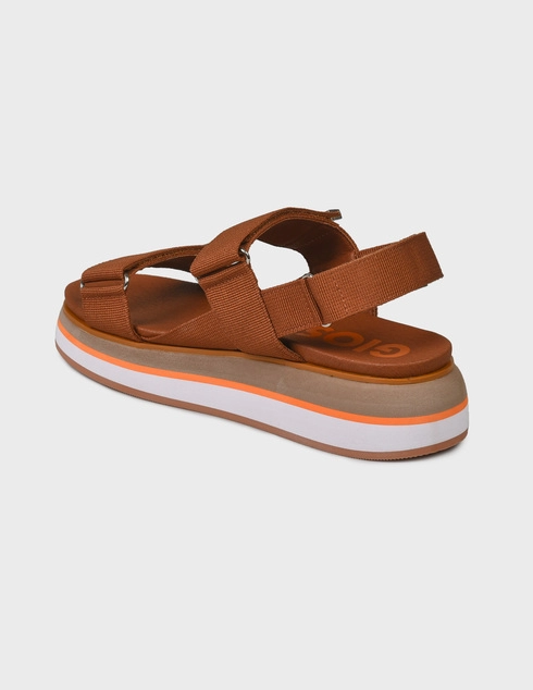 женские коричневые Босоножки Gioseppo 65466-P-marrone-brown - фото-2
