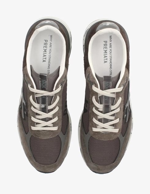 коричневые Кроссовки Premiata MOERUN_6446 размер - 40; 41; 42; 43; 44; 45