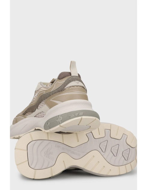 бежевые Кроссовки Emporio Armani EMPORIO_ARMANI_11448 размер - 40; 36; 37; 38; 38.5; 39