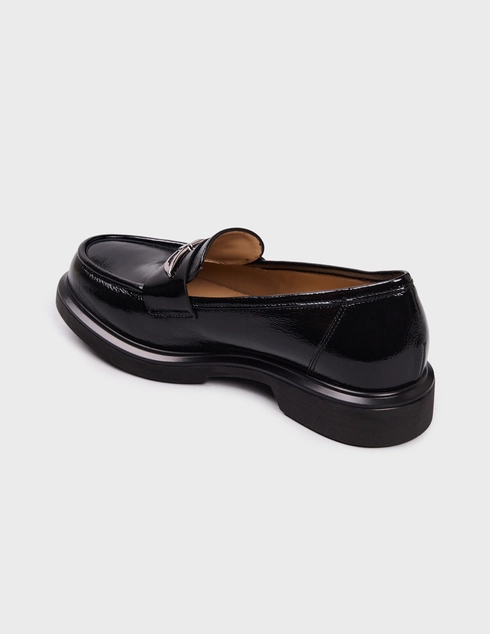 женские черные Лоферы Marino Fabiani 4130_black - фото-2