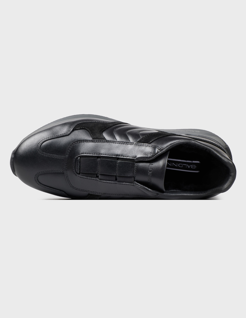 черные мужские Кроссовки Baldinini 842_black 13349 грн