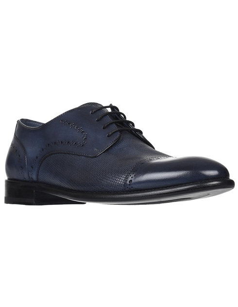 синие Дерби Brecos S7634_blue