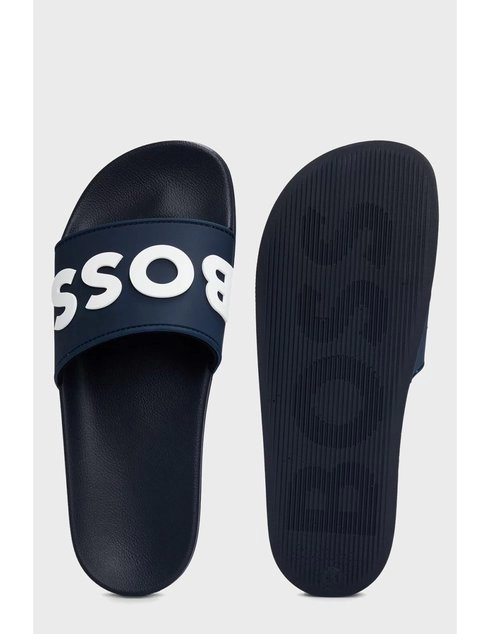 синие мужские Шлепанцы Boss HUGO_BOSS_6756 4449 грн