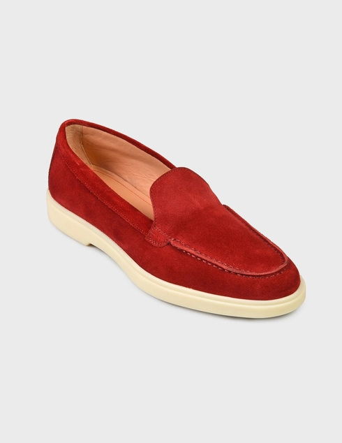 красные Лоферы Santoni SWUYA58856TISNPYLB46-red
