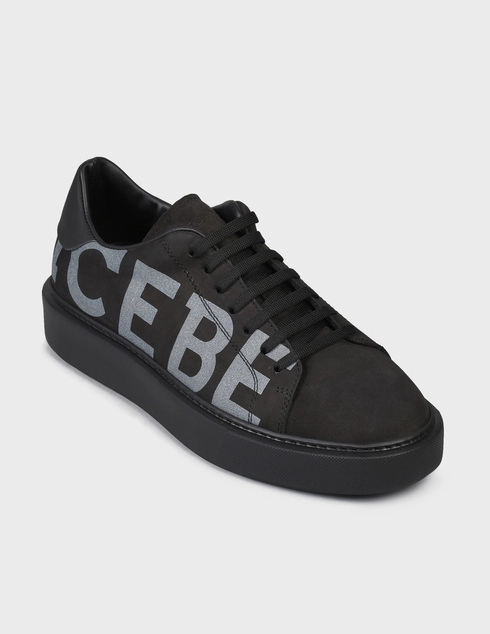 черные Кеды Iceberg 1371-NB-silver-black