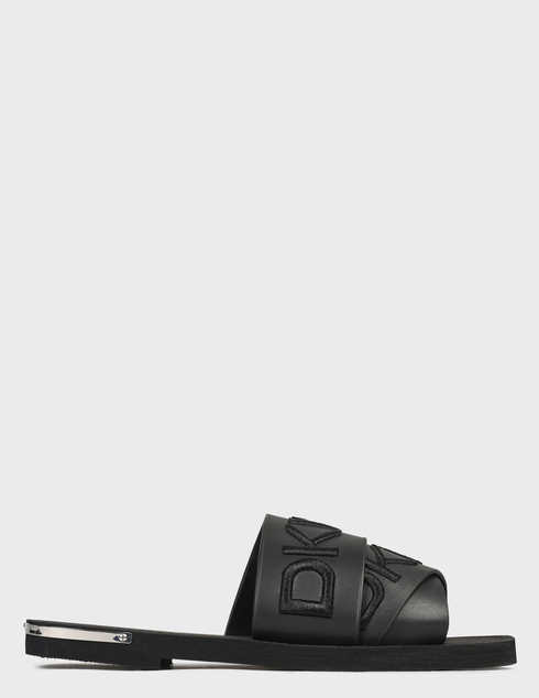 женские черные Шлепанцы DKNY K1113468 - фото-6
