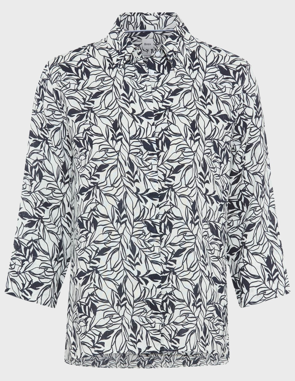 

Рубашка, Белый;синий