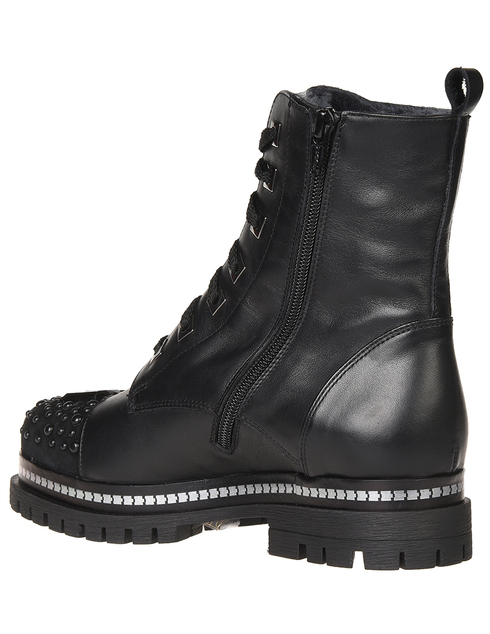 женские черные Ботинки Norma J.Baker 5302-strass_black - фото-2