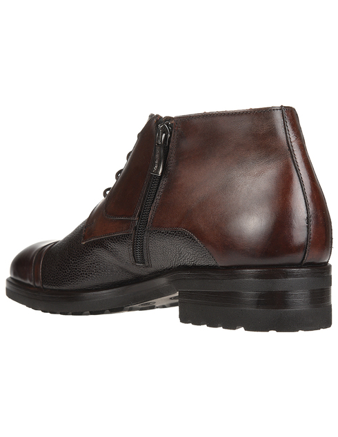 мужские коричневые Ботинки Mario Bruni 10493_brown - фото-2