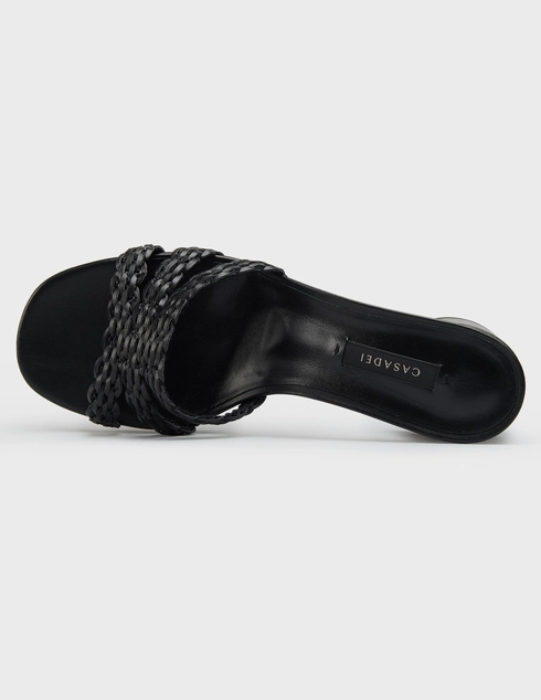черные женские Шлепанцы Casadei 202_black 31372 грн