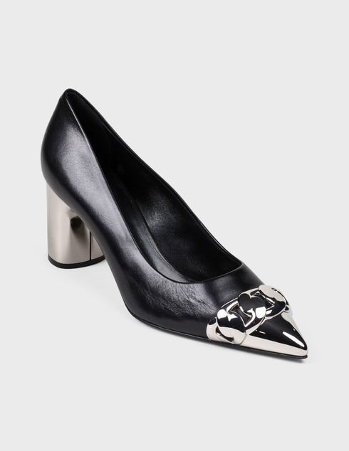 черные Туфли Casadei 574-1-К-silver-black