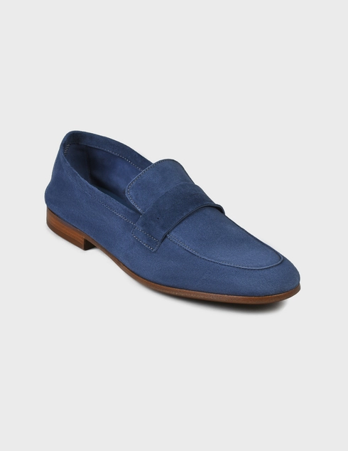 синие Лоферы Frau 3455-blue