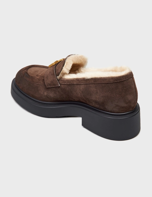 женские коричневые Лоферы Vittorio Virgili VD5603BROWN_brown - фото-2