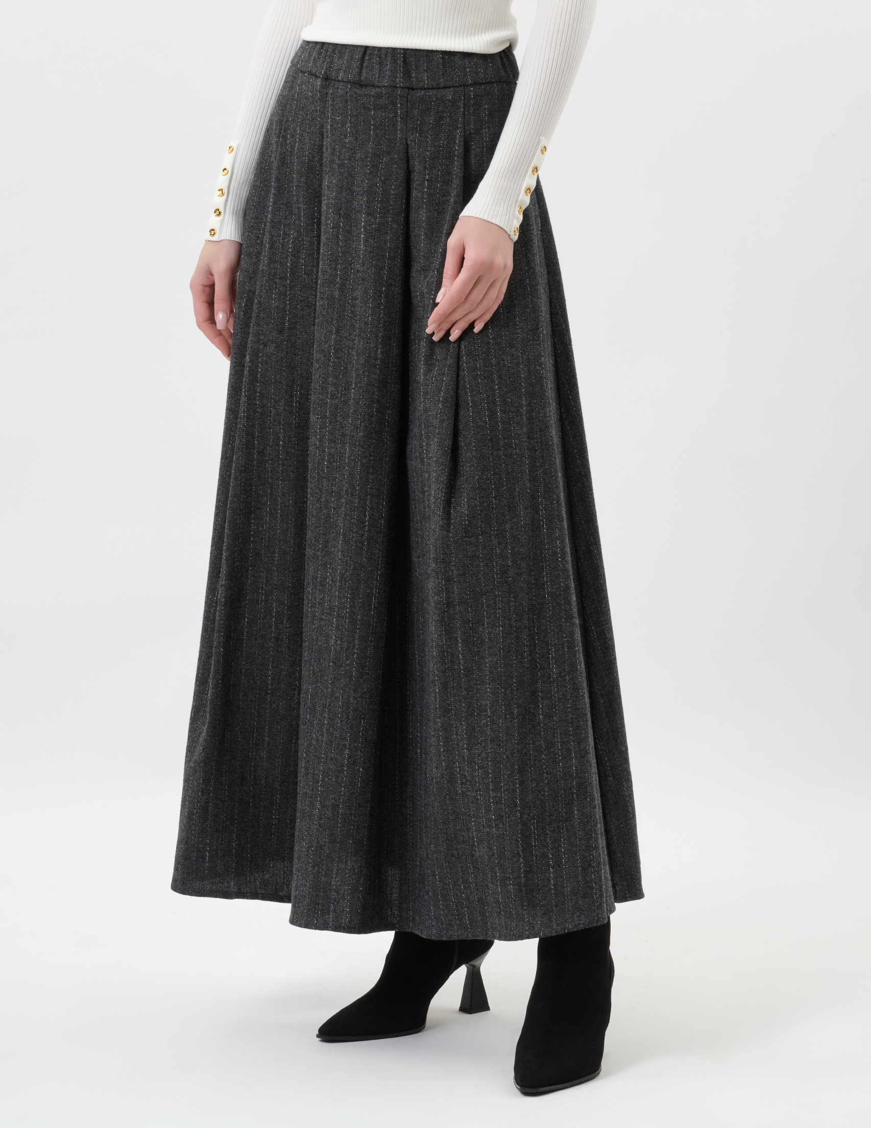 

Юбка, Серый