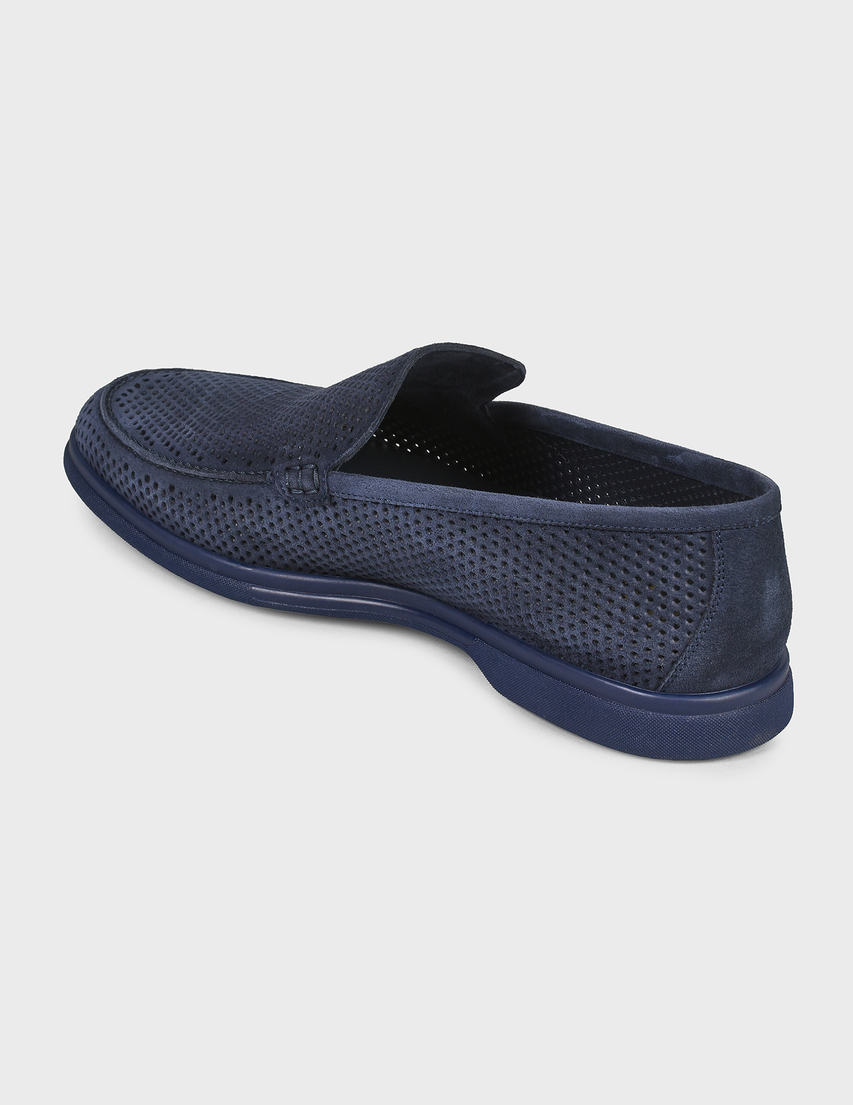 мужские синие Туфли Aldo Brue 5364-blue - фото-2