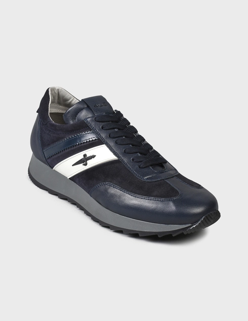 синие Кроссовки Cesare Paciotti 6993-blue