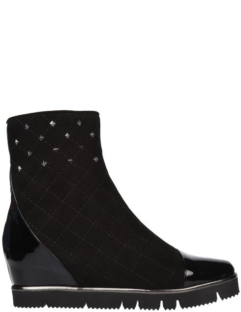 женские черные замшевые Ботинки Mafer 85120Z_black - фото-5