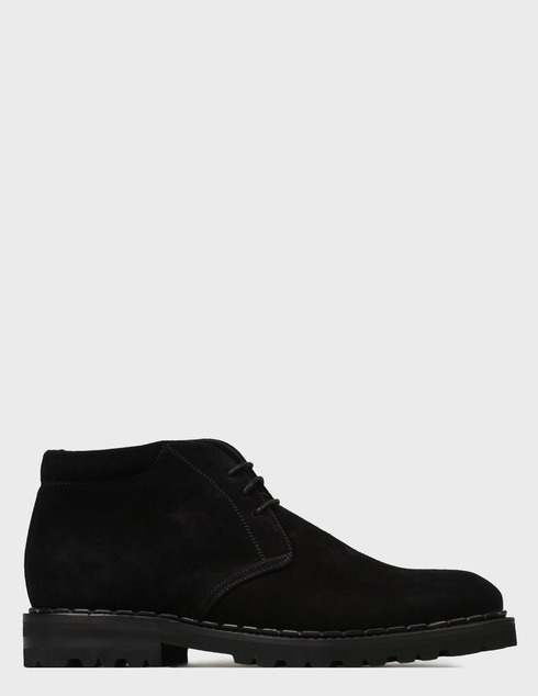 мужские черные замшевые Ботинки Arbiter 8039_black - фото-5