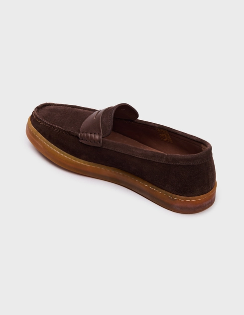 мужские коричневые Лоферы Fratelli Rossetti 28176-brown - фото-2
