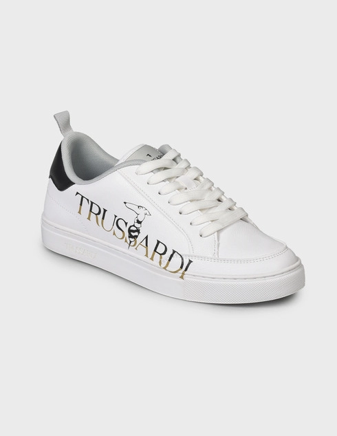 белые женские Кеды Trussardi 00748_white 4112 грн