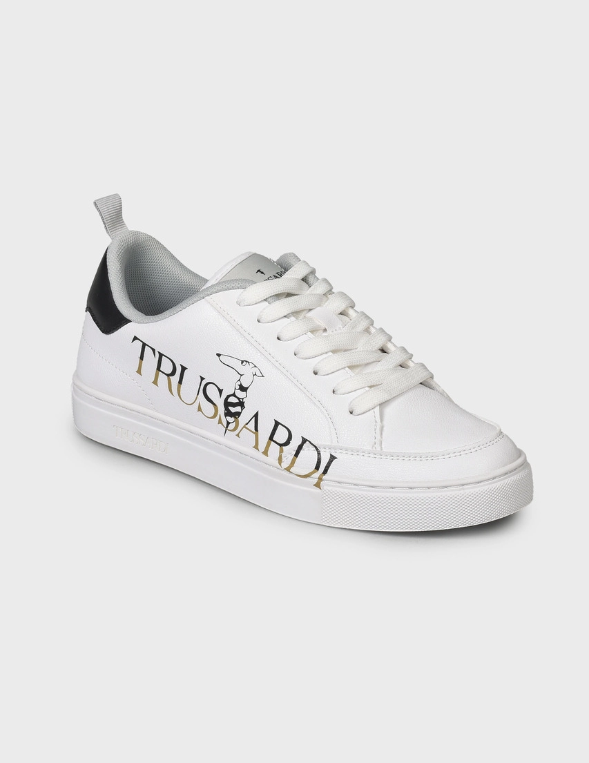 Кеды Trussardi 00748_white_161788 (Белый) в интернет Кеды Trussardi 00748_white_161788 (Белый) в интернет