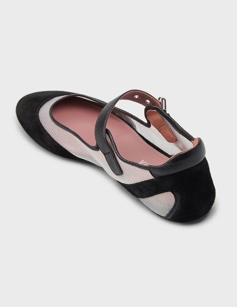 женские черные Балетки Premiata M7311 - фото-2