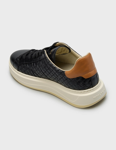 мужские черные Кеды Woolrich WFM261-012-C10-A4_black - фото-2