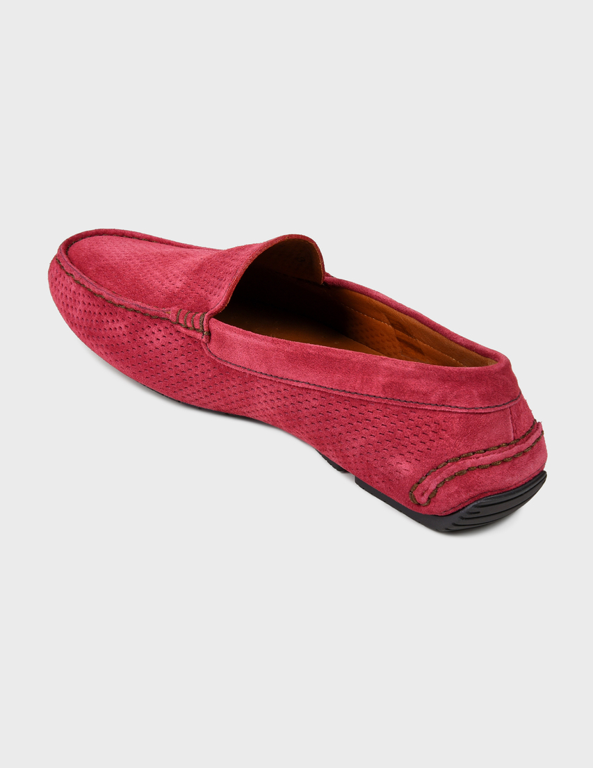 мужские красные Мокасины Fratelli Rossetti S28140-24262-red - фото-2
