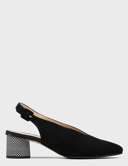 женские черные Босоножки Brunate 1047-black - фото-2