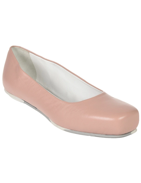 бежевые Балетки Jil Sander 4314-pink