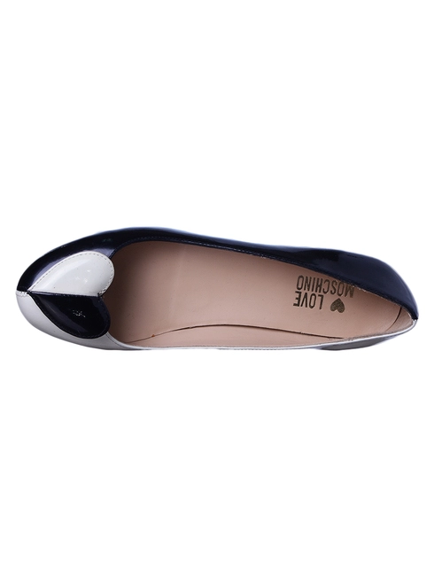 женские черные Балетки Love Moschino JA11010GOUJC100C - фото-6