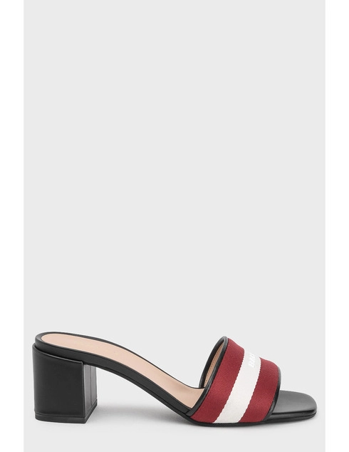 женские многоцветные текстильные Шлепанцы Bally BALLY_79 - фото-5