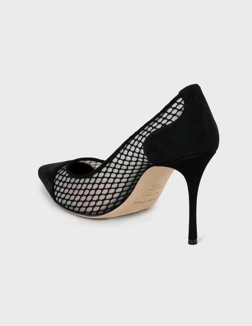 женские черные Туфли Sergio Rossi SA89580-MFI302-1000-110-black - фото-2