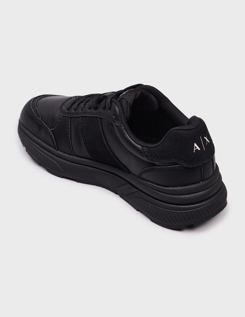мужские черные Кроссовки Armani Exchange XM002634-AF22827-MZ715_black - фото-2