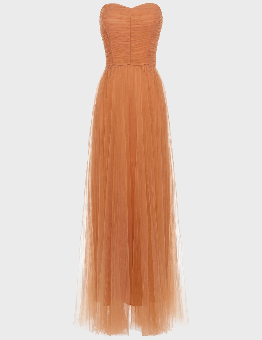 Elisabetta franchi hot sale orange dress