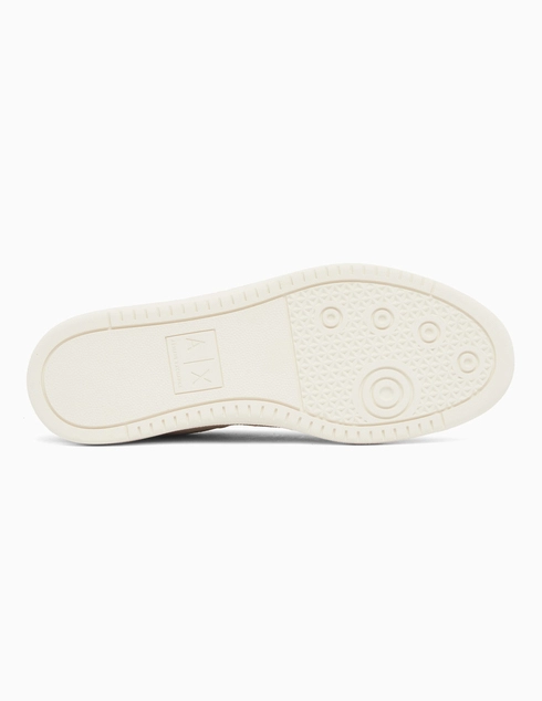 женские бежевые  Кеды Armani Exchange XW002791AF23058-MZ285 - фото-5