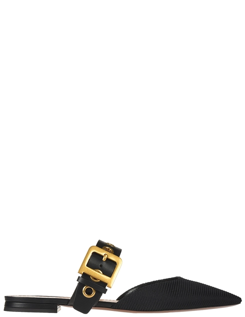 женские черные текстильные Мюли Christian Dior KCB442TFCS20X-19_black - фото-5